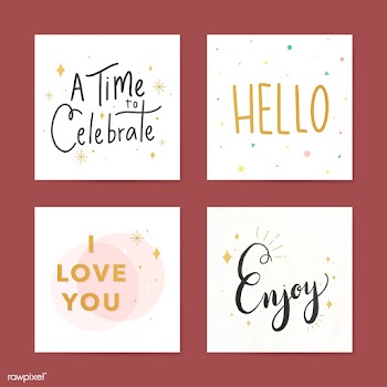 Festive greeting cards | Free stock vector - 566613