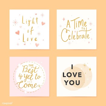 Festive greeting cards | Free stock vector - 566618