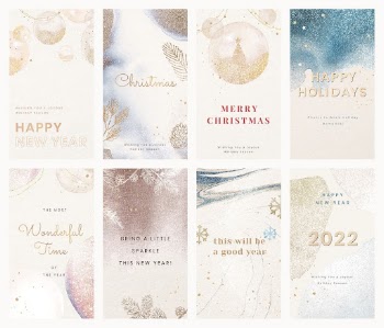 Festive mobile wallpaper editable template, | Free Vector Template - rawpixel