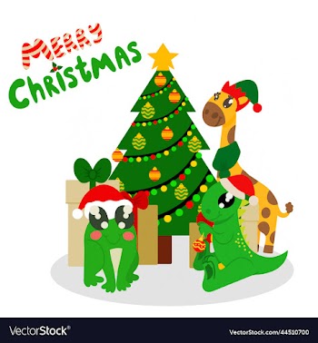 festive postcard with merry christmas signature