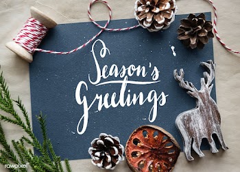 Festive seasons greetings design mockup | Free stock psd mockup - 516267