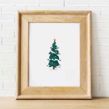 Festive wooden frame template mockups Free Psd