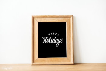Festive wooden frame template mockups | Free stock psd mockup - 516407