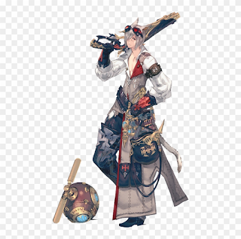 Ffxiv Machinist Artwork - Final Fantasy Machinist, HD Png Download ...