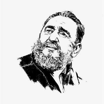 Fidel Castro drawing, former Cuban | Free Vector - rawpixel