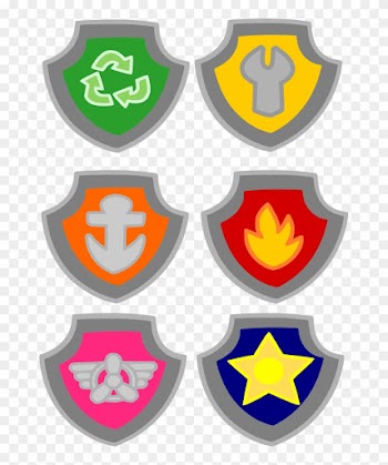 Fiesta Cliparts Printables - Paw Patrol Badges Printable