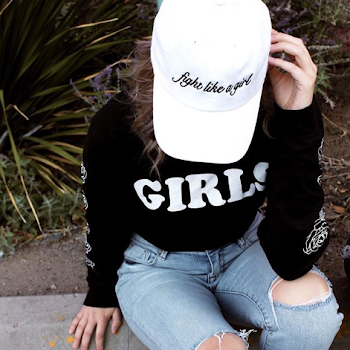 Fight Like A Girl Baseball Cap — Stay Cute