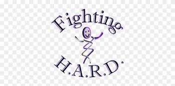 Fighting Hard Foundation - Monogram Rose Initial F Wall Art Pink