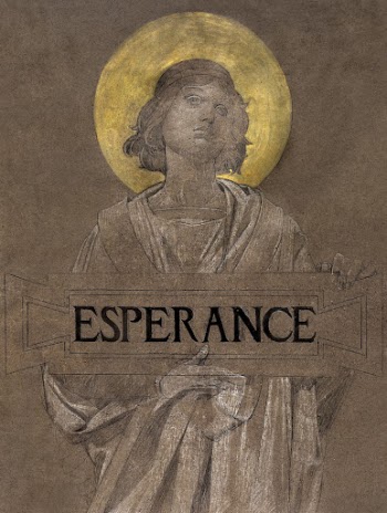 Figure of Hope (1895) drawing | Free Photo Illustration - rawpixel