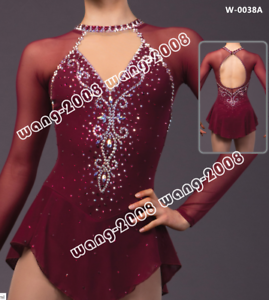 Figure Skating Competition Dress Ice Skating Training Dress Girl ...