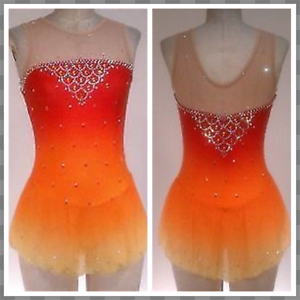 Figure Skating Competition Dress Ice Skating Training Dress Girl ...