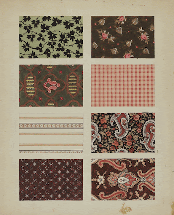Figured Material from Quilt (c. | Free Photo - rawpixel