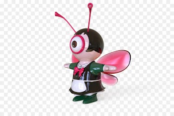 Figurine Insect Christmas ornament Technology Christmas Day - beehive with legs 