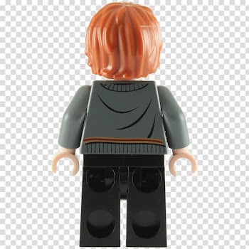 Figurine Lego minifigure Zombie Monster, Ron Weasley transparent background PNG clipart