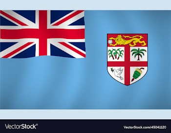 fiji flag background