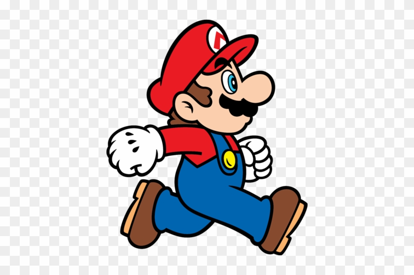 File - Artwork - Mario-run - Svg - Mario Running Coloring Pages