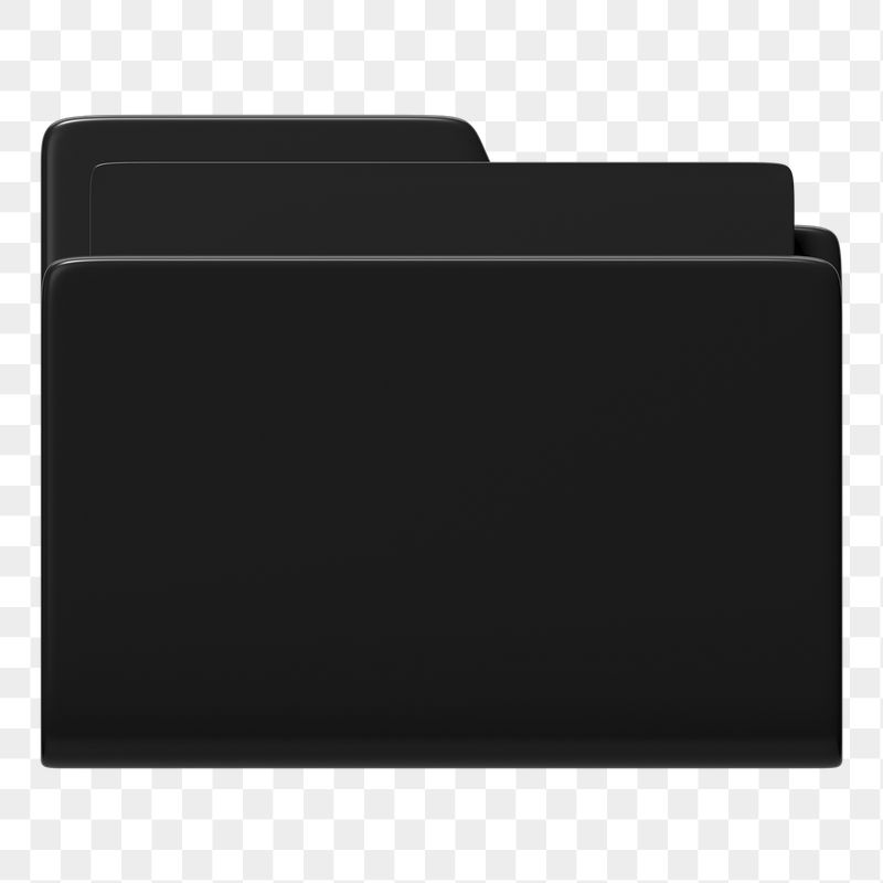 File folder png sticker, 3D | Free PNG - rawpixel