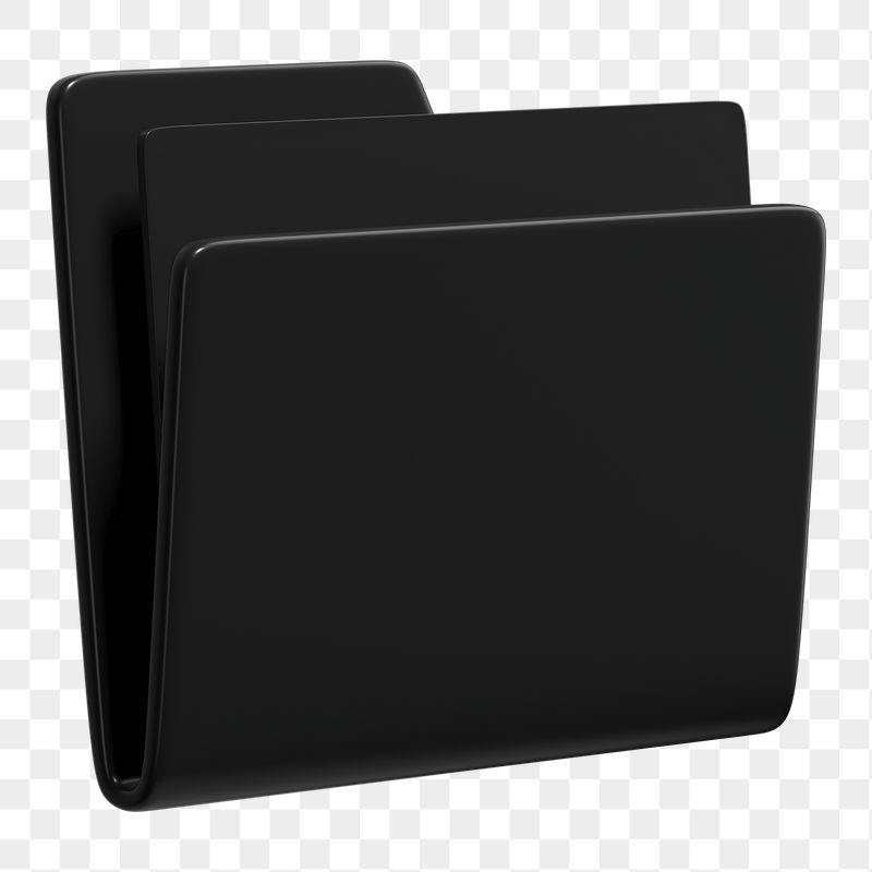 File folder png sticker, 3D | Free PNG - rawpixel