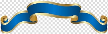File formats Lossless compression, Blue Banner Deco transparent background PNG clipart