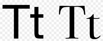File Latin Alphabet Tt Svg Wikimedia Commons Rh Commons - Upper And Lowercase T