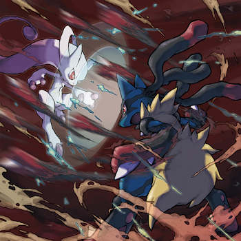 File:Mega Mewtwo vs Mega Lucario.png - Bulbanews