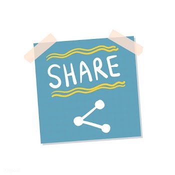 File sharing sticky note illustration | Free stock vector - 412486