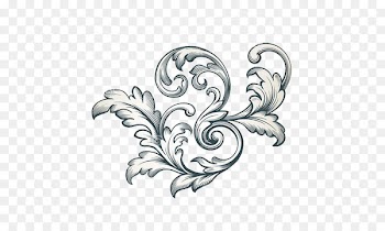 Filigree Scroll Stock photography - Lace floral texture 