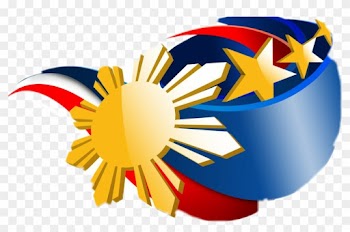 Filipino Word Clipart 4 By Jamie - Flag Of The Philippines
