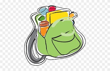 Fill The Backpack - Backpack Filled With Food
