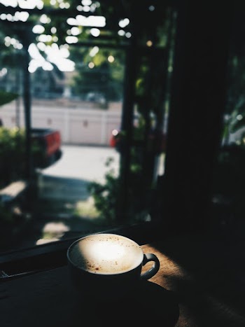 Filled Coffee Cup