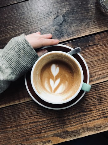 Filled Cup on Saucer