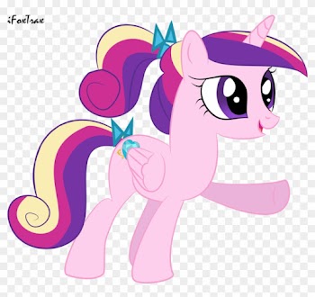 Filly Cadance Cute Smile By Ifoxtrax - Princess Cadance Baby