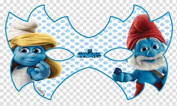 Film Animation Party, smurfs transparent background PNG clipart