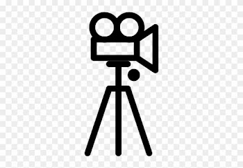 Film - Camera With Stand Cartoon