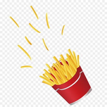 Film French fries - French fries vector 