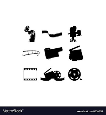 film production set silhouette design