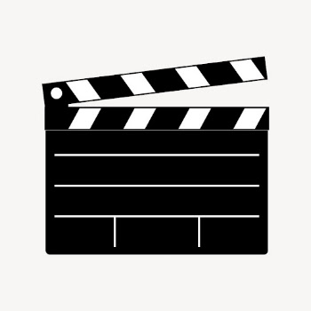 Film slate clipart, object illustration | Free Vector - rawpixel