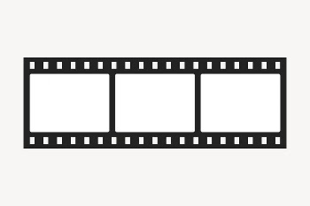 Film strip clipart, blank design | Free Photo - rawpixel
