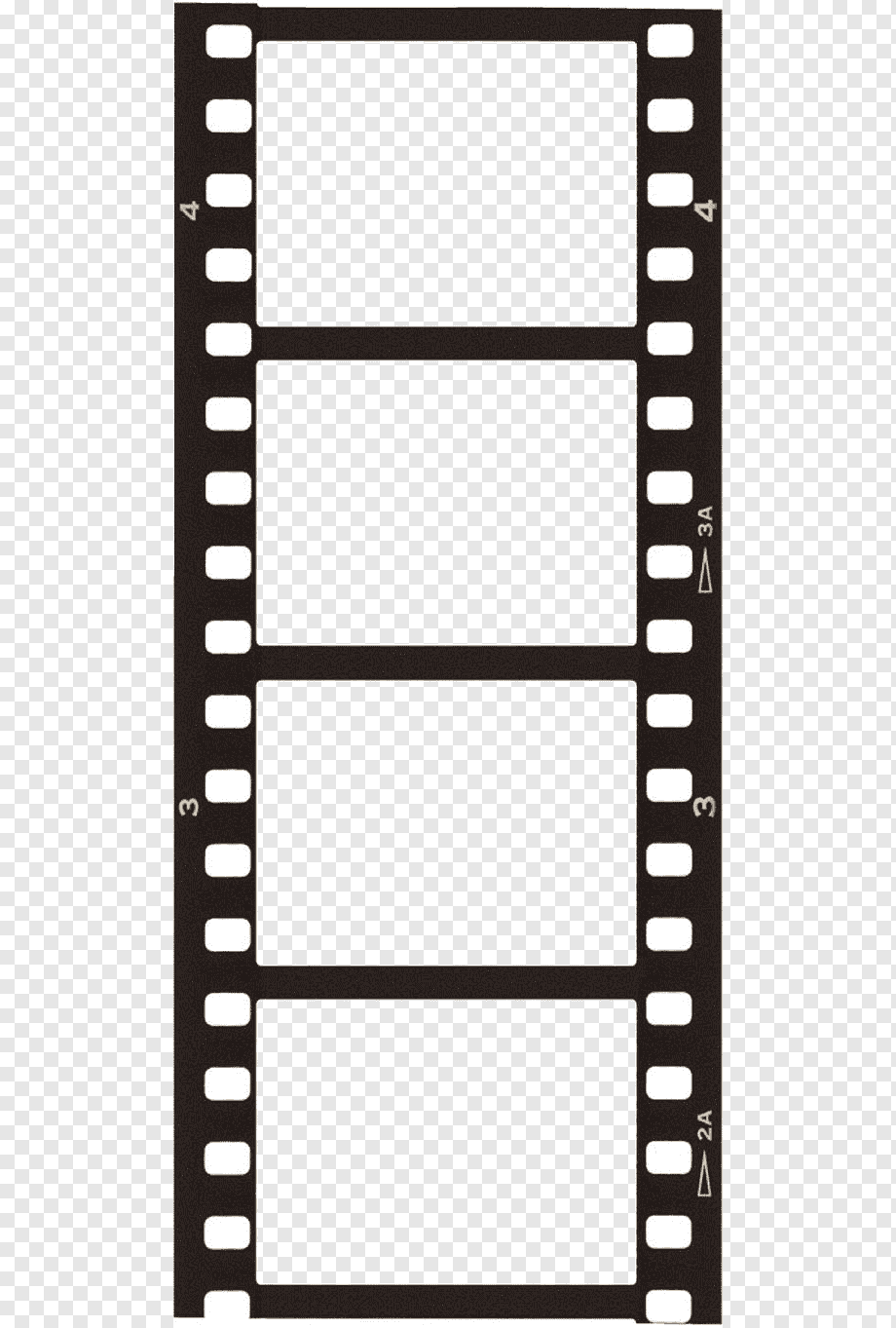 film strip, Filmstrip, Black box film, border, template, texture png