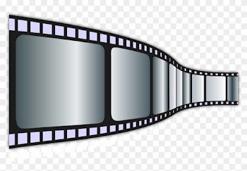 Film Strip Free To Use Clip Art - Animated Camera And Film