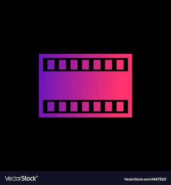 film strip line icon