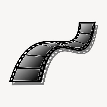Film strip sticker, entertainment illustration | Free PSD - rawpixel
