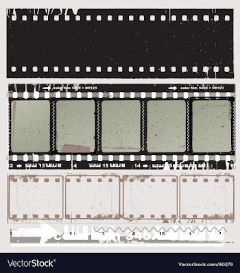 Film strip vector image