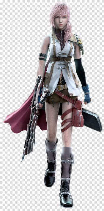 Final Fantasy Girl Characters PNG Image Background