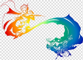 Final Fantasy Legends logo, anime cartoon transparent background PNG clipart
