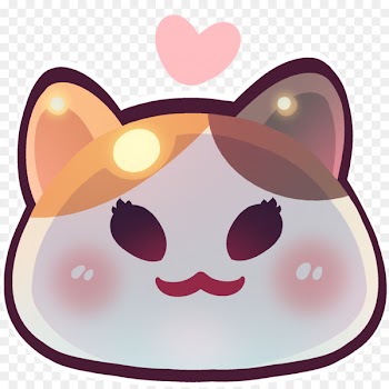 Final Fantasy XIV Discord Art Emote - slime 