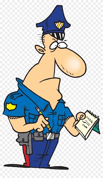 Finance Clipart Money Fine Free For Download On Rpelm - Police Officer Writing Report
