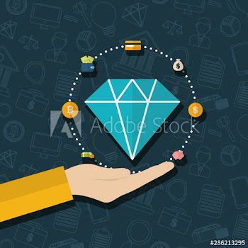 finance icons flat design