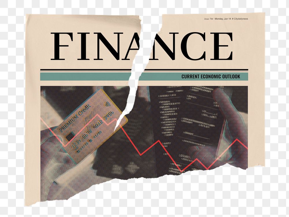 Finance newspaper png sticker, world | Free PNG - rawpixel
