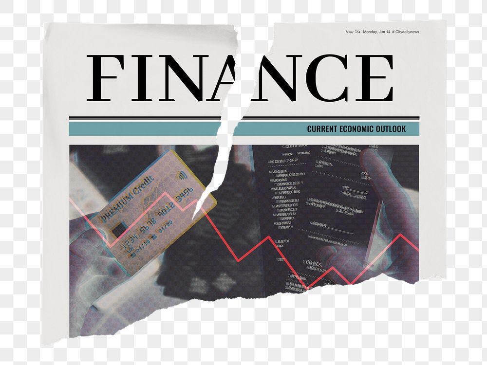Finance newspaper png sticker, world | Free PNG - rawpixel